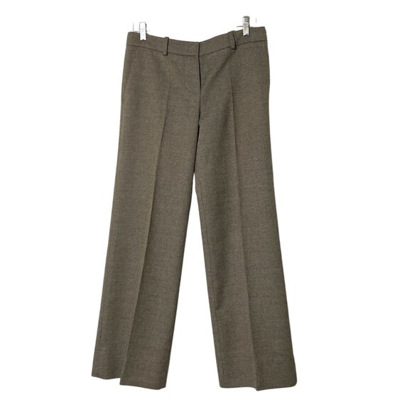 Vintage Chloé Women's Wool Blend Wide Leg Trousers Grey Size T38 US 6 France - Picture 1 of 10